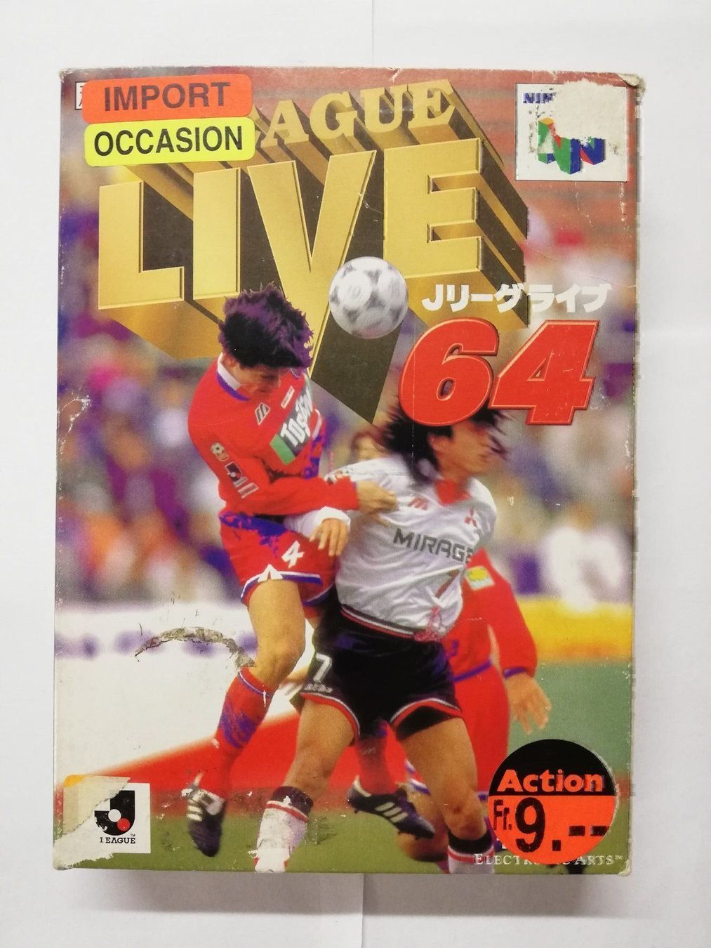 Nintendo Giochi: J-League Live 64 / NTSC-J / Nintendo 64 – Usato da St. Gallen venduto da zorro_dc