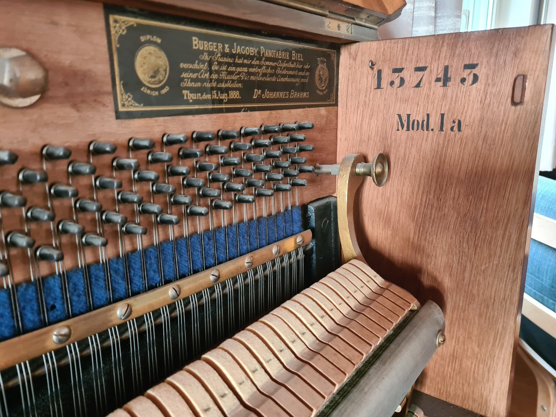 Musikinstrumente: guterhaltenes Klavier von Burger&Jacobi – Gebraucht aus Treiten von Zirgi61 5