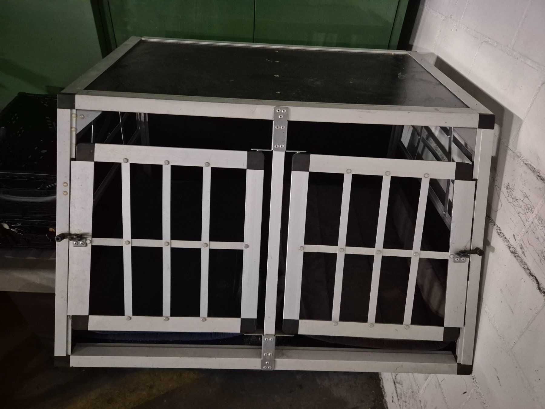 Gabbie, trasporto & Sicurezza: Hundebox-Doppel – Usato da Dänikon ZH venduto da shantiwell
