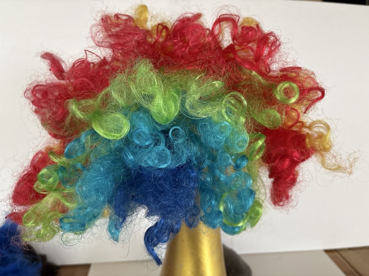 Parrucche: Clown Perücke bunt – Nuovo (secondo la descrizione) da Rümlang venduto da SchumBru10 3