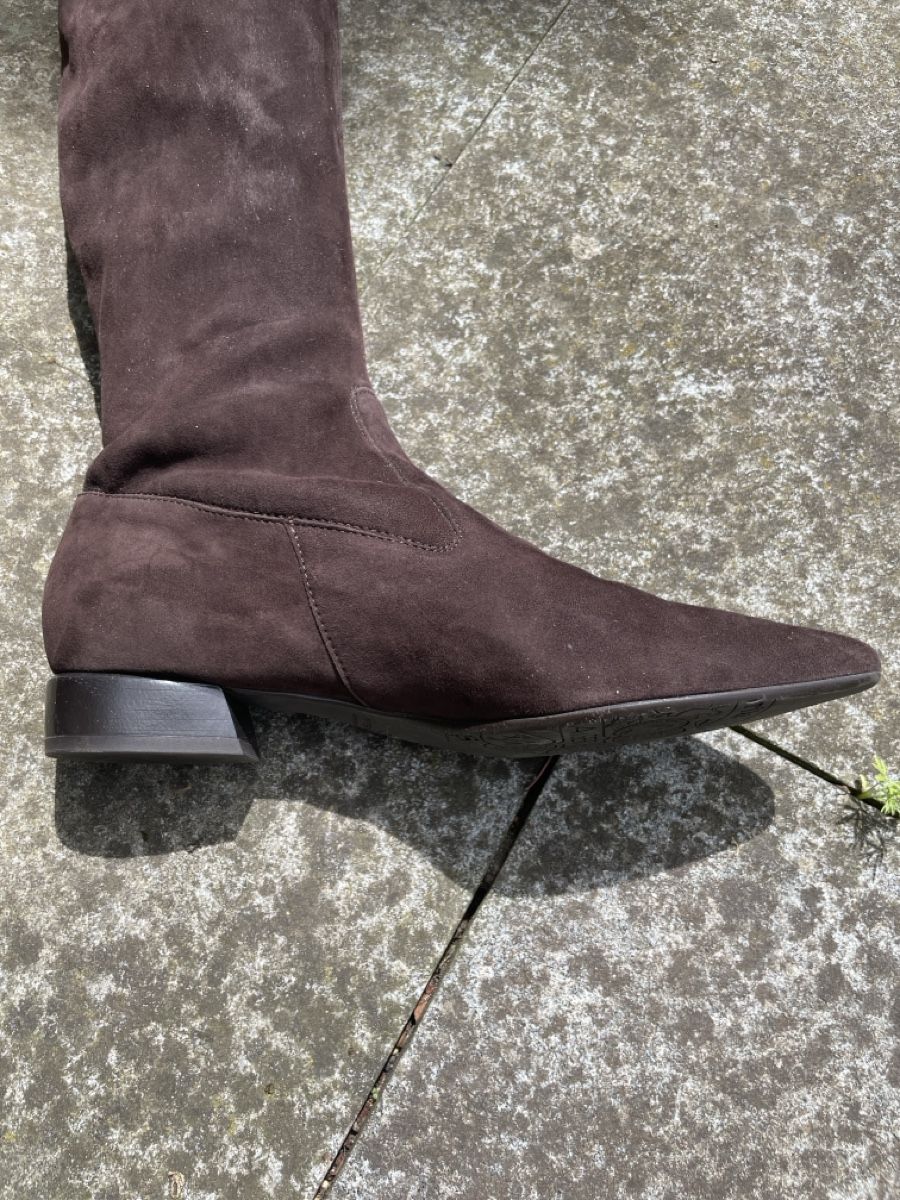 Scarpe da donna: Braune Wildleder Stiefel Grösse 39 – Nuovo (secondo la descrizione) da Zürich venduto da Galfran 5