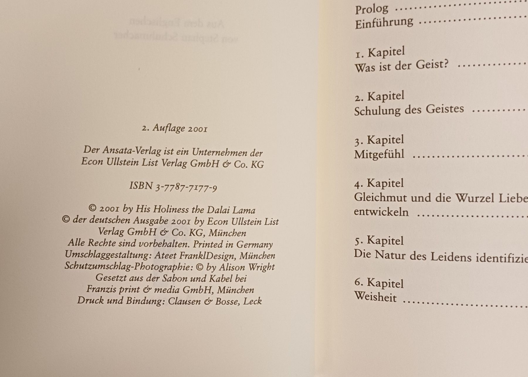 Bücher: Dalai Lama die Essenz der Meditation – Gebraucht aus Merenschwand von Brockinell 2