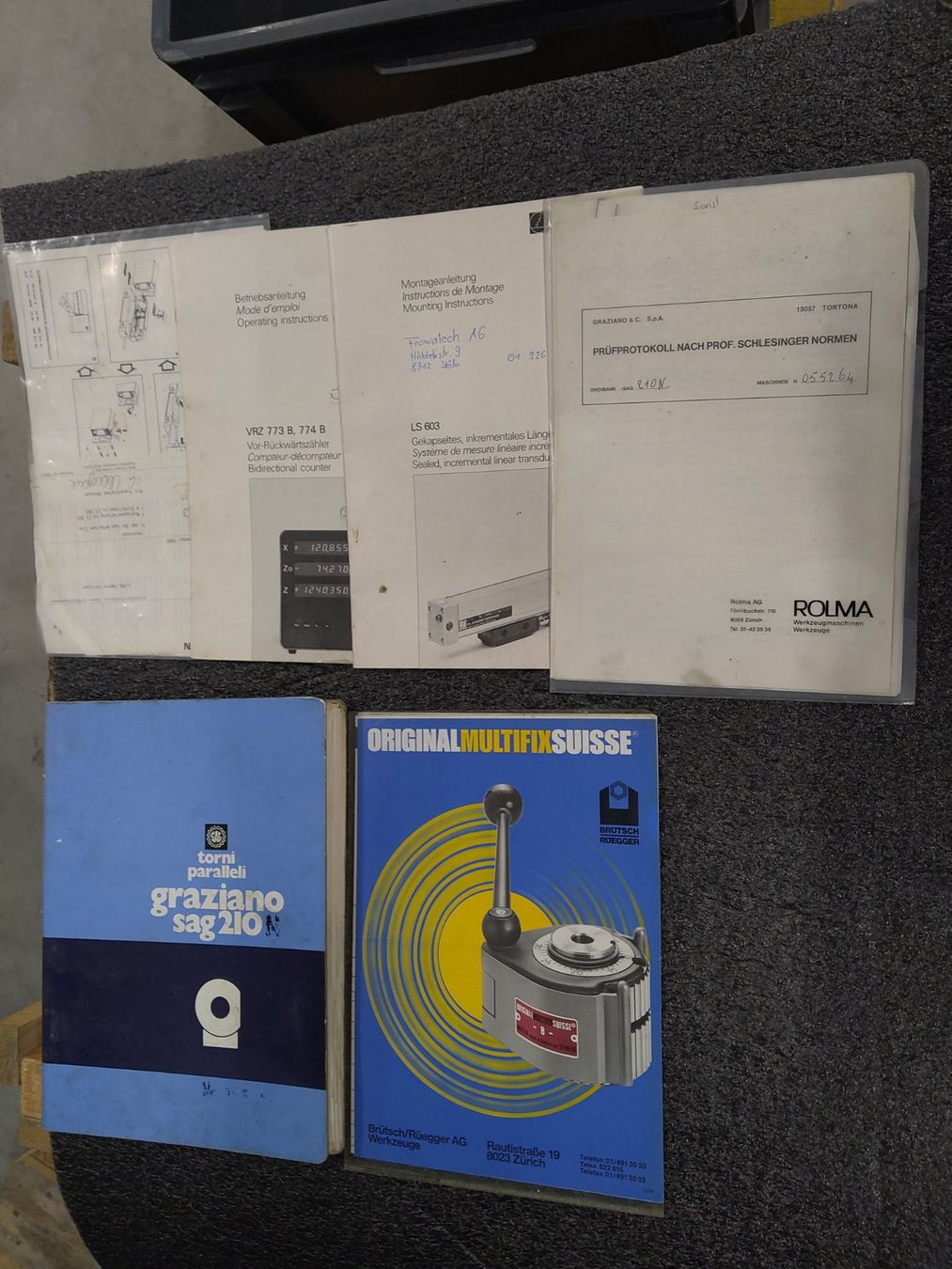 Tutte le macchine: Graziono Drehbank – Usato da Jona venduto da iweng 7