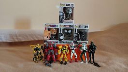 Funko pop, Transformers, Star wars