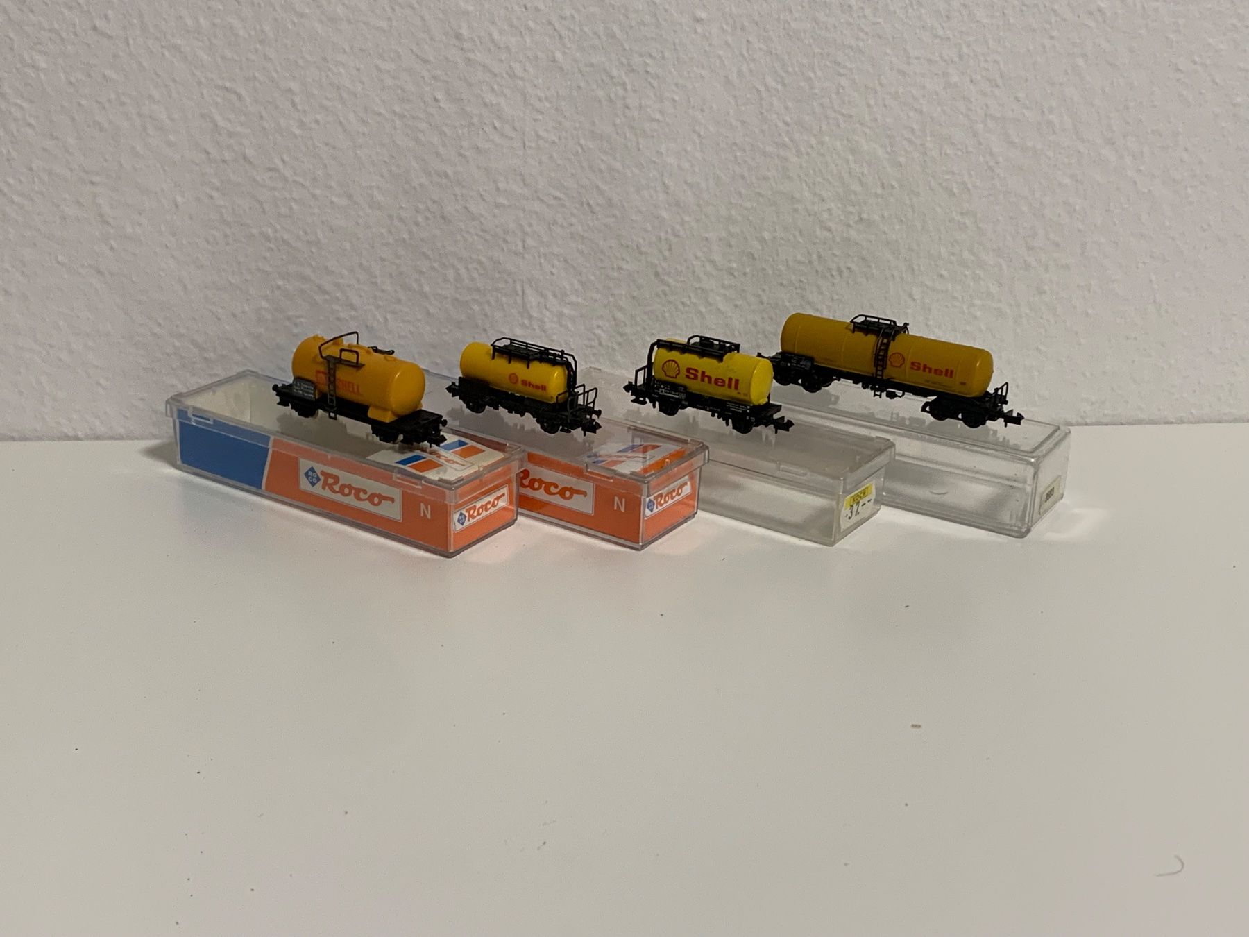 Trains électriques: Spur N Shell Tankwagen Set 4-tlg – D'occasion à Neuenegg par Mazdanier