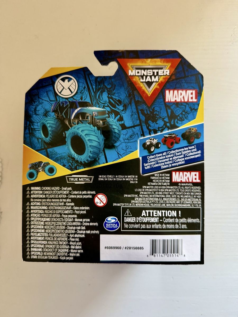 Modellini d'auto: Monster Jam Marvel Truck – Nuovo e nell'imballaggio originale da Oberembrach venduto da theZaz 1