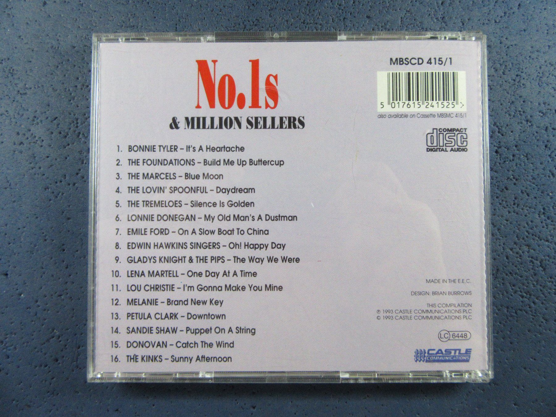CD: No.1s & MILLION SELLERS VOL.1 16 HITS FEATURING CD – Usato da Ettingen venduto da Hausi4711 1