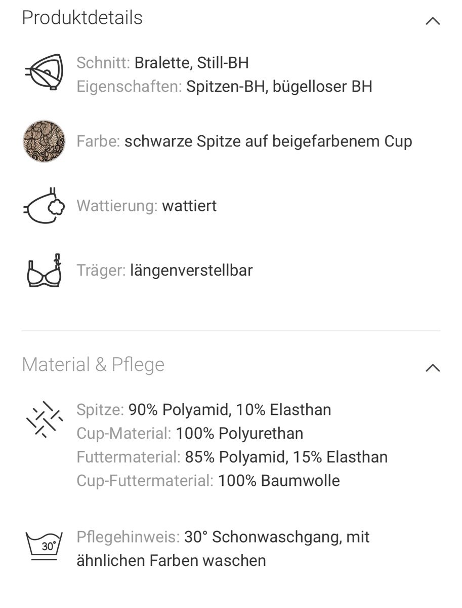Altra biancheria intima: Sugarshape Still BH Sensla – Usato da Uster venduto da staernli4 2