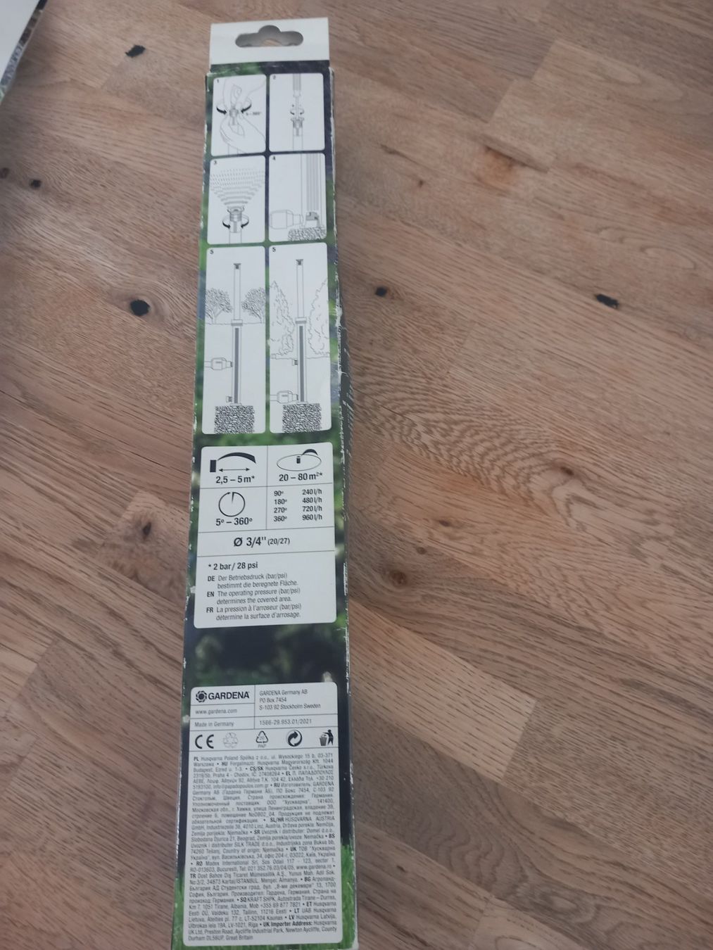 Gardena Tutti gli attrezzi: Gardena Rasensprenger S80/300 – Nuovo e nell'imballaggio originale da Thun venduto da Beas-Allerlei 2