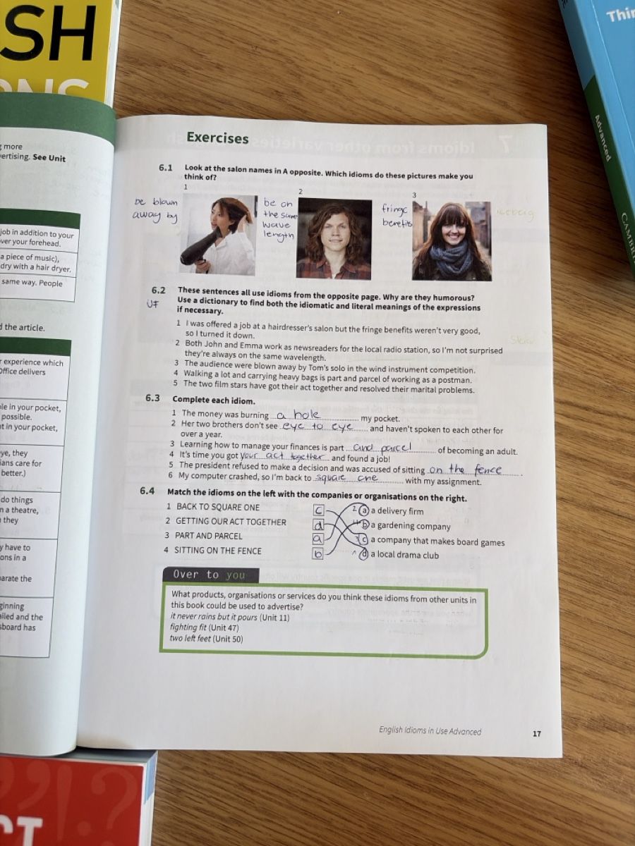 Libri: Cambridge Englisch Lernbücher Set Advanced gebraucht – Usato da Mels venduto da SarahMeier1999 1