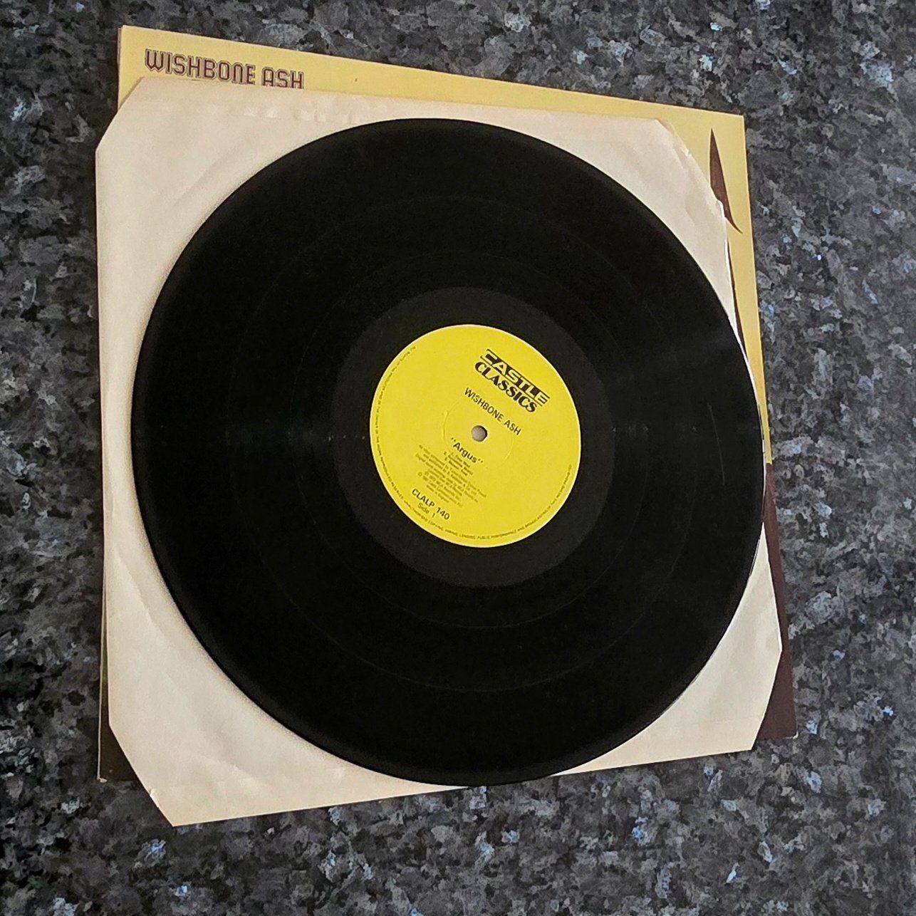 Schallplatten: Wishbone Ash Argus LP Castle Classics 1987 VG+ Prog – Gebraucht aus Reinach BL von Pendling 1