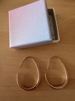 Elegant Gold Coloured Drop Earrings - New In Box