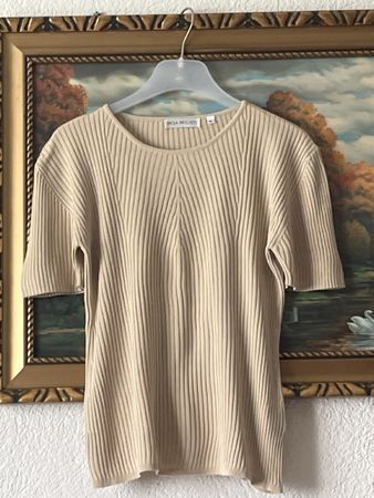 PAOLA-FACCHETII💯Seide Bluse frisch Gereinigt GrXL(K6
