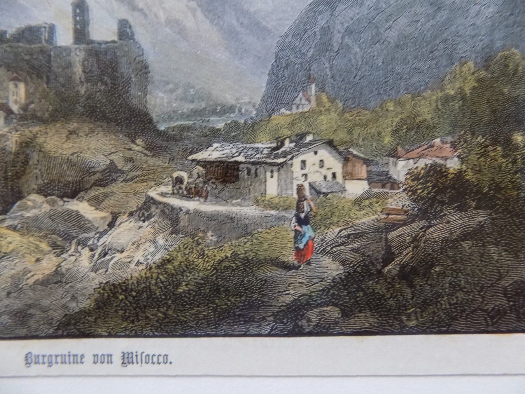 Stiche: Misox Mesocco Burgruine – Gebraucht aus Risch von Rischli15 4