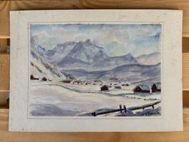 Aquarell von G. Müller-Valentin