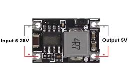 2x DC-DC Buck Converter 5–30V auf 5V 3A Step-Down Modul