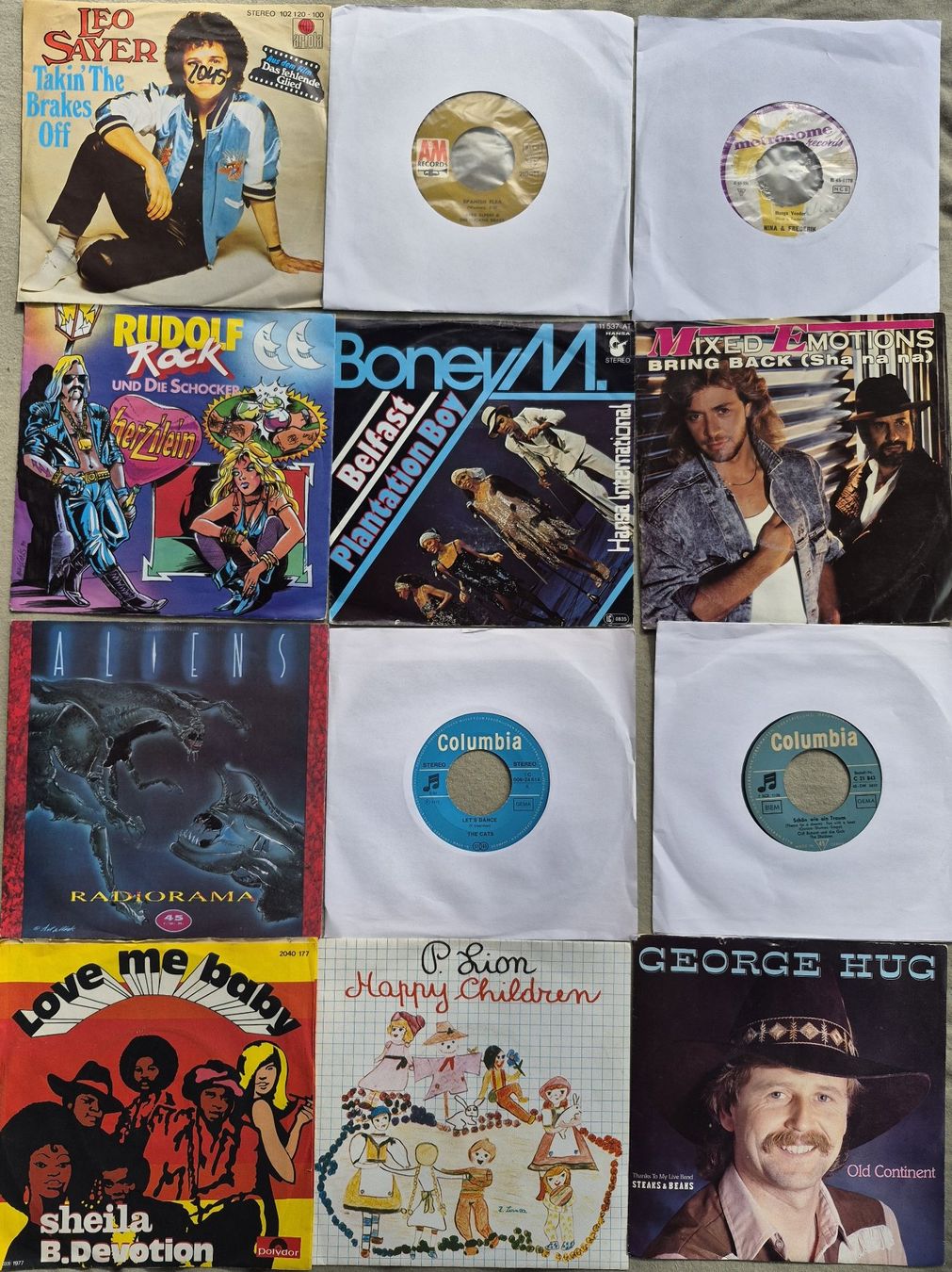Dischi in vinile: 120 singles: Pop, rock, jazz, country,... – Usato da Onex venduto da X-Ray69 8