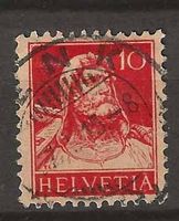 CH126I - Buste de Tell 126 Typ 1 vollstempel
