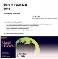 Stars in Town Schaffhausen Sting