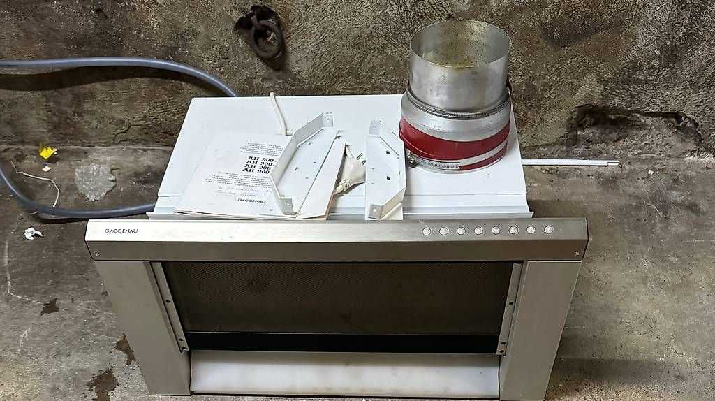 Cappe di aspirazione: Dampfabzug Gaggenau 60 cm  – Usato da Künten venduto da buli76 1