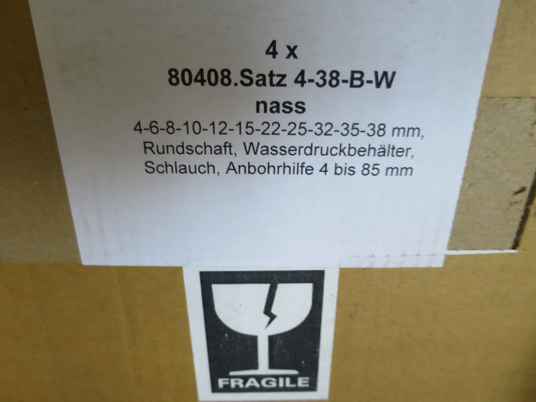 Alle Werkzeuge: FLIESEN BOHR SET – Neu und originalverpackt aus OBERSTETTEN von simba0810 1
