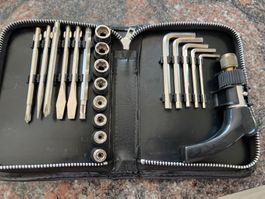 Werkzeug Set im Etui, Schraubenzieher, Top Zustand! (53)
