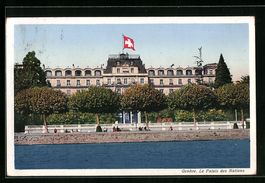 AK Genève, Le Palais des Nations, 1930