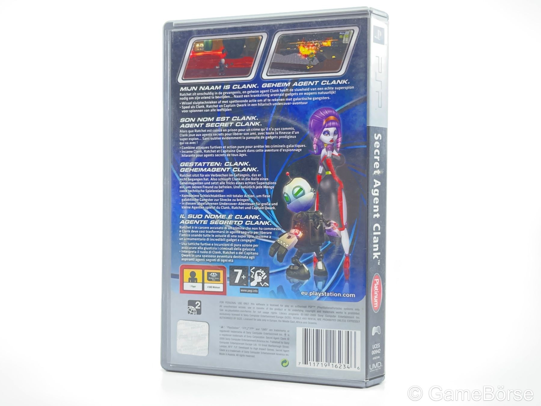 Sony Spiele: PSP Clank Secret Agent – Gebraucht aus Stettfurt von GameBoerse 1