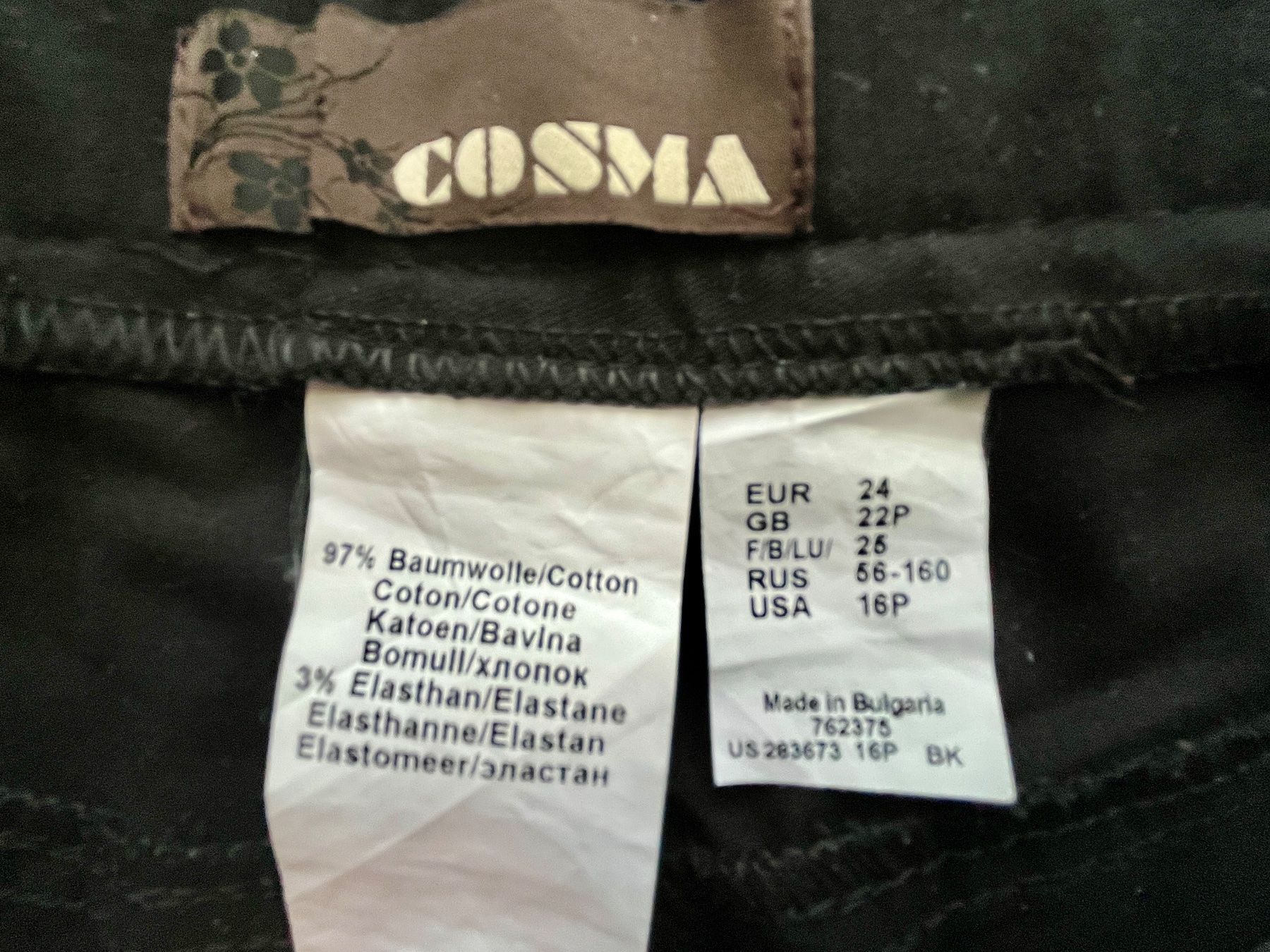 Pantaloni: Schwarze Hose – Usato da Strengelbach venduto da Lucaernest 1