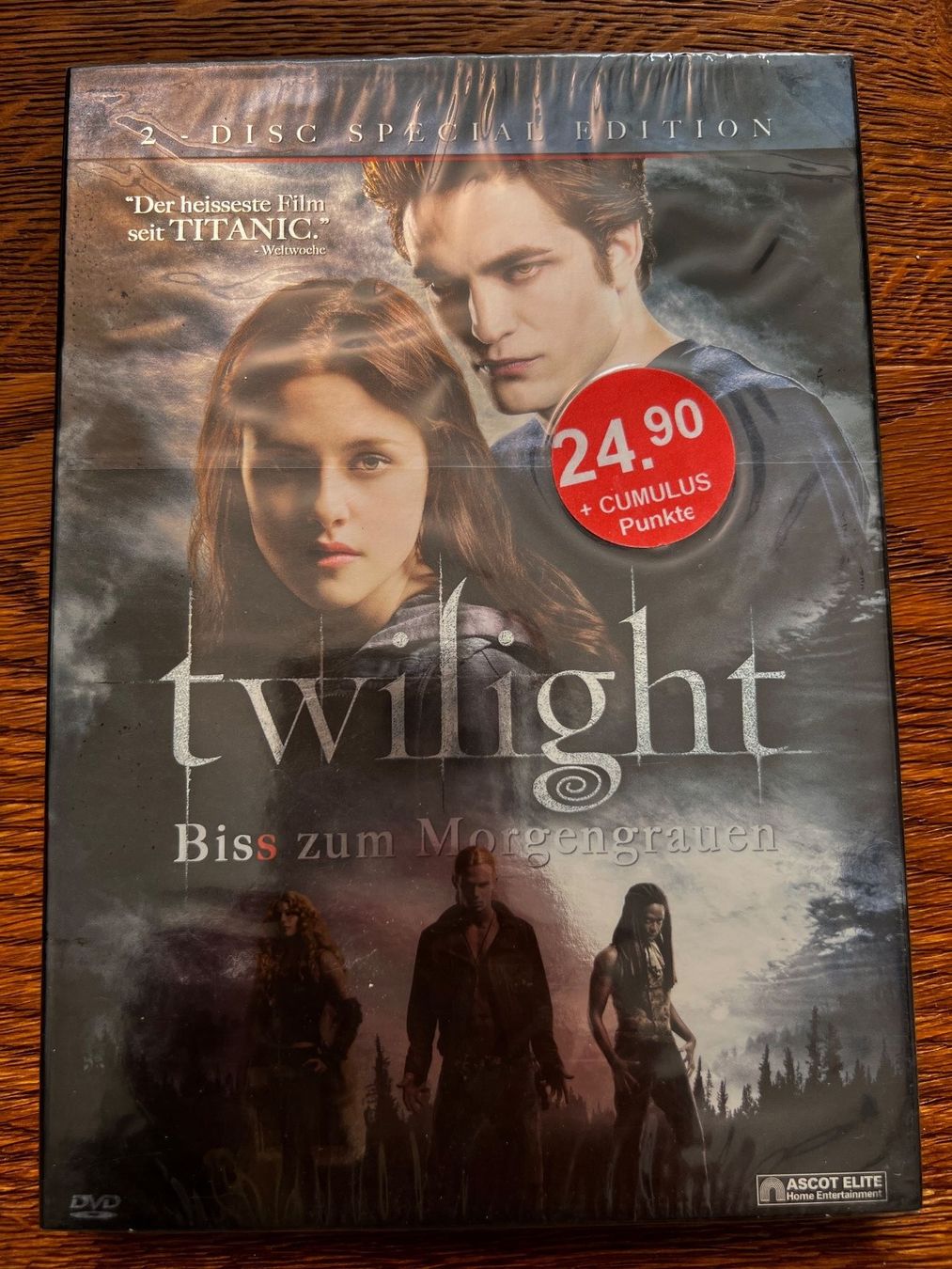 Tutti i DVDs: SWILIGHT - Bis zum Morgengrauen – Nuovo e nell'imballaggio originale da Gipf-Oberfrick venduto da Sonne010203