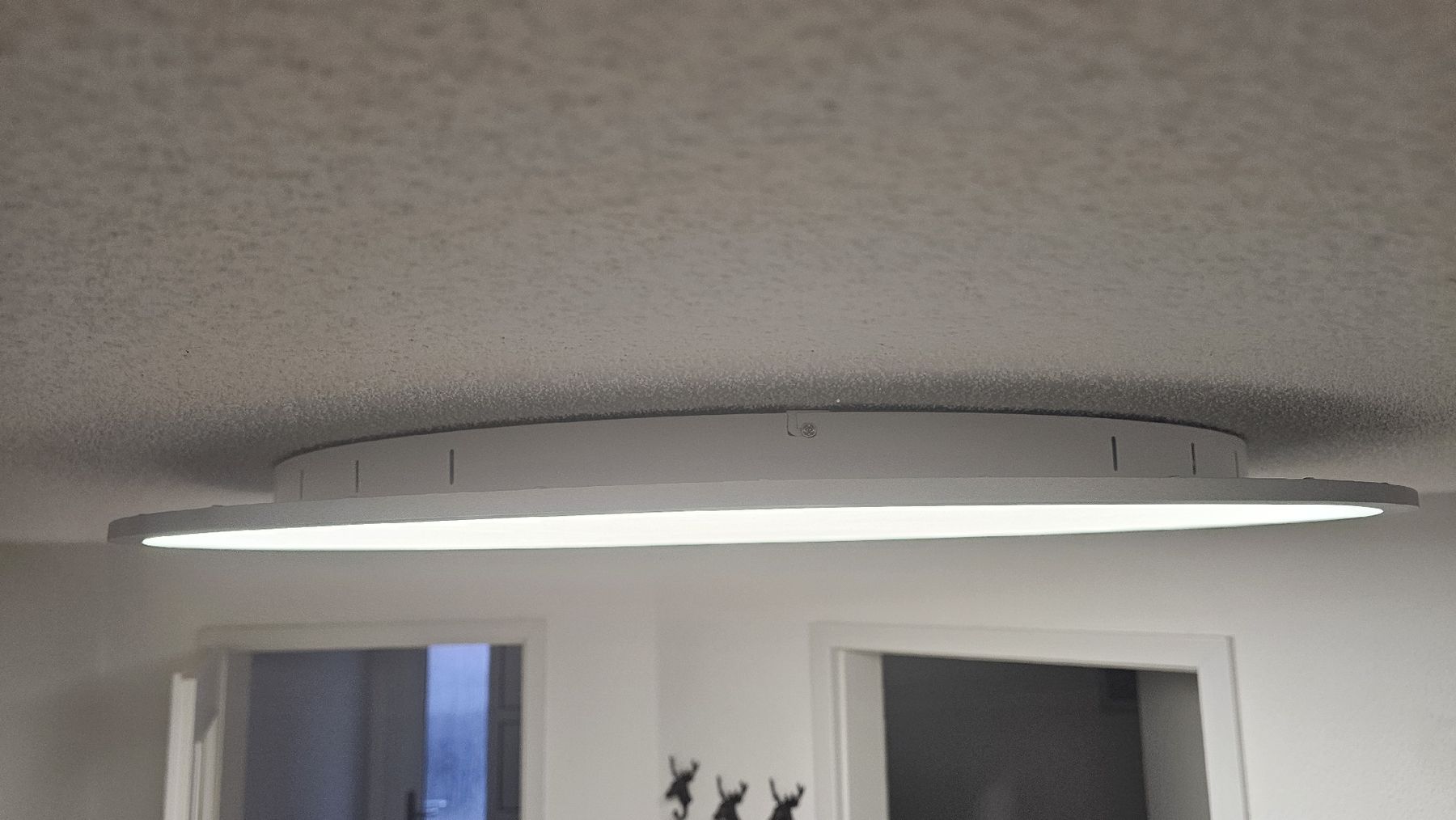 Lampadari & plafoniere: LED-Deckenlampe, 4.000 K, Ø 100 cm, silber – Nuovo e nell'imballaggio originale da Büron venduto da Ica69 1