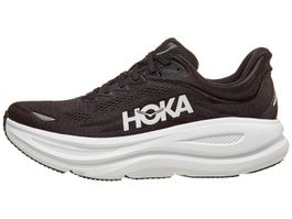 HOKA Bondi 9 Herren Laufschuhe Schwarz/Weiß