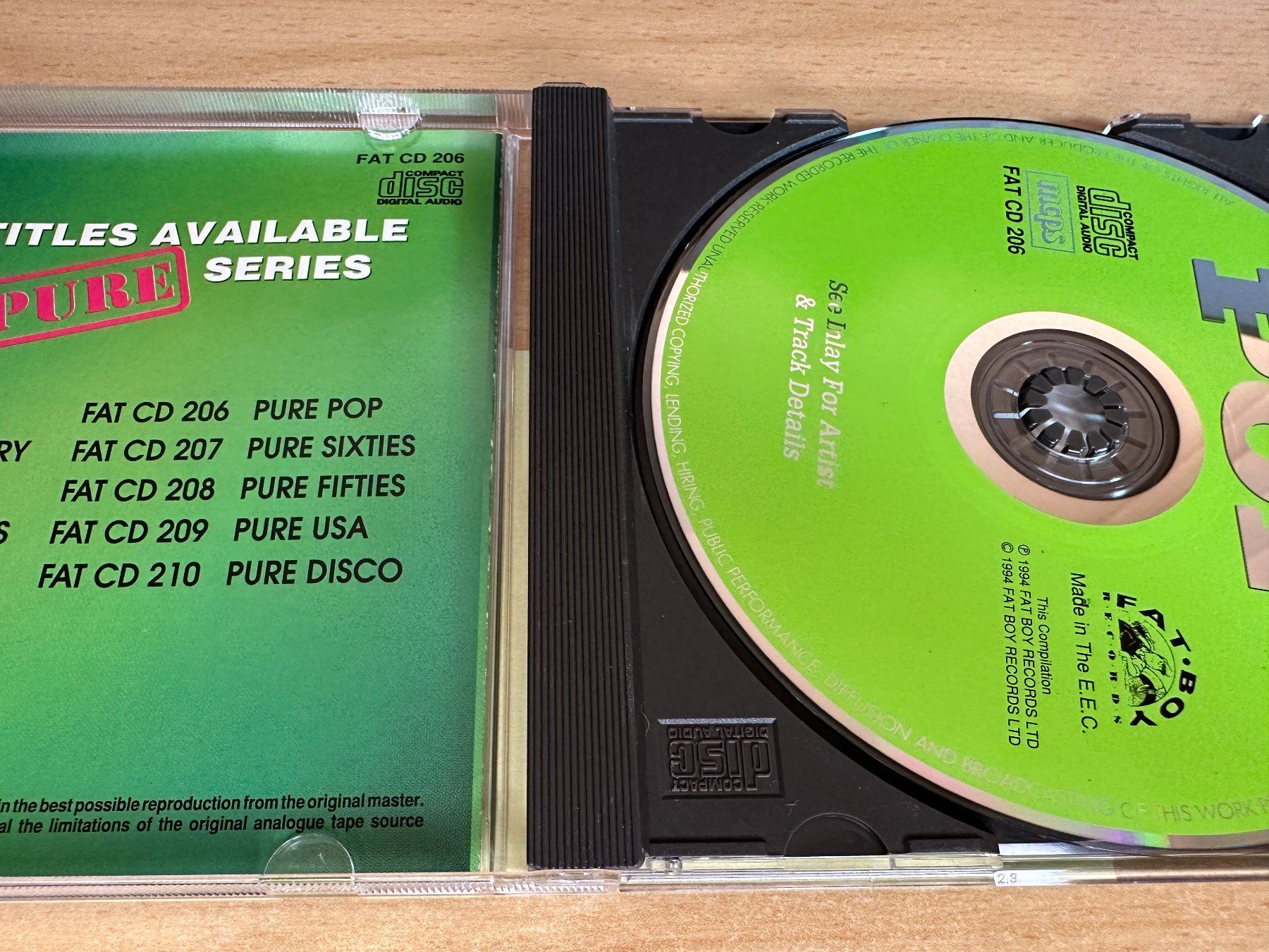 CD: Various – Pure Pop – Usato da Rikon im Tösstal venduto da Alpenmutz 2