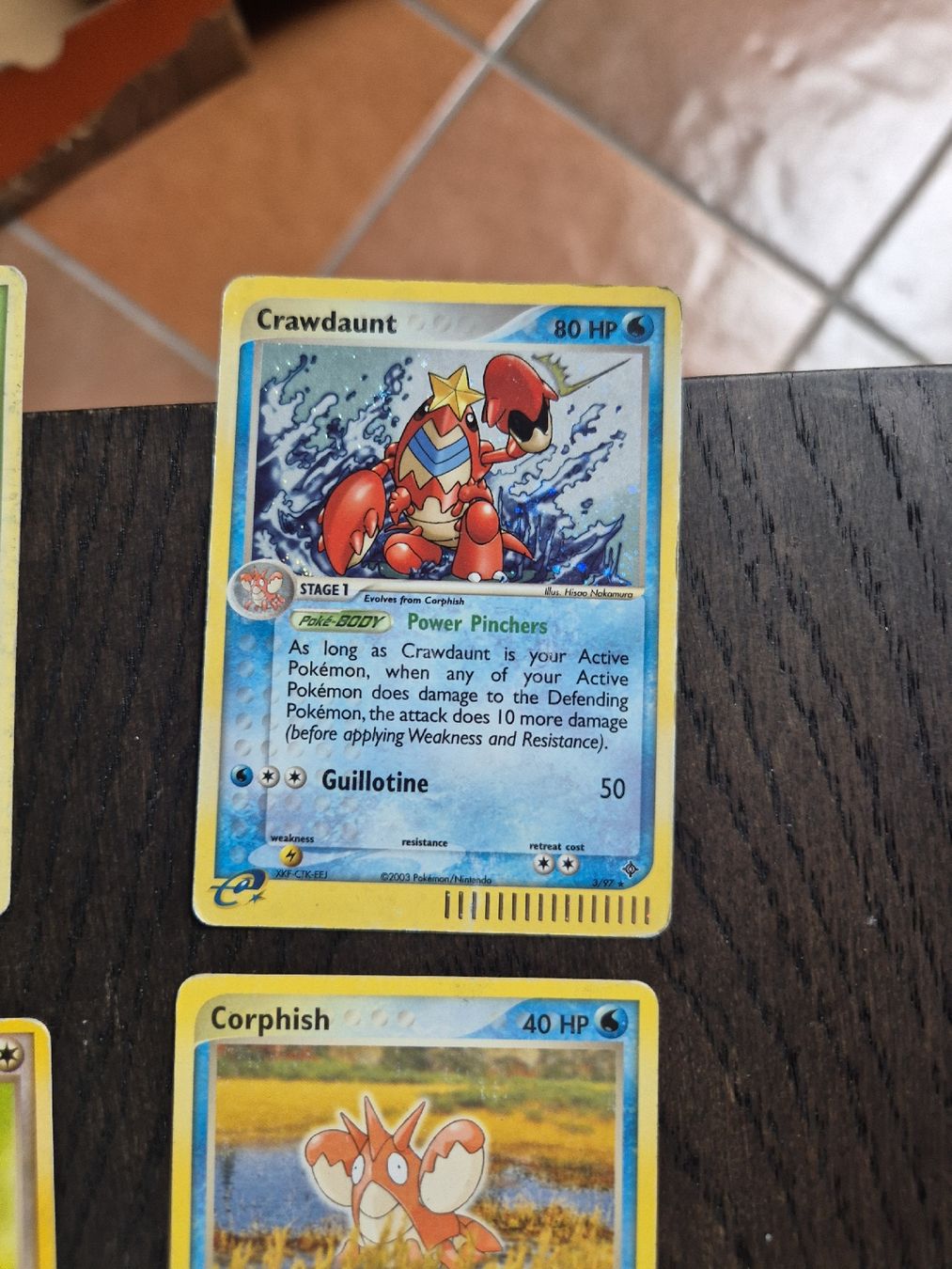 Pokémon Carte collezionabili: Pokemon - ex dragon - crawdaunt holo – Usato da Subingen venduto da mattkum