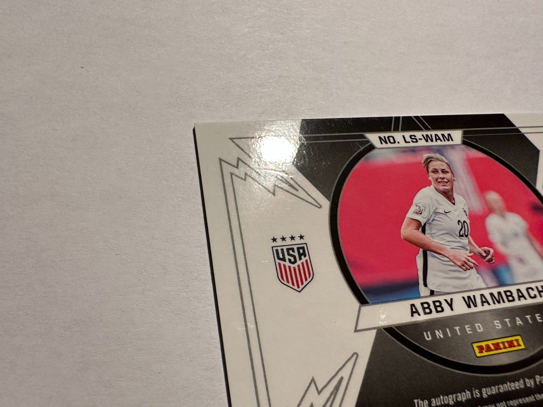 Panini Carte collezionabili: 2021 Panini Obsidian Abby Wambach Auto /10 – Usato da Hagendorn venduto da Pokecollectorch 5