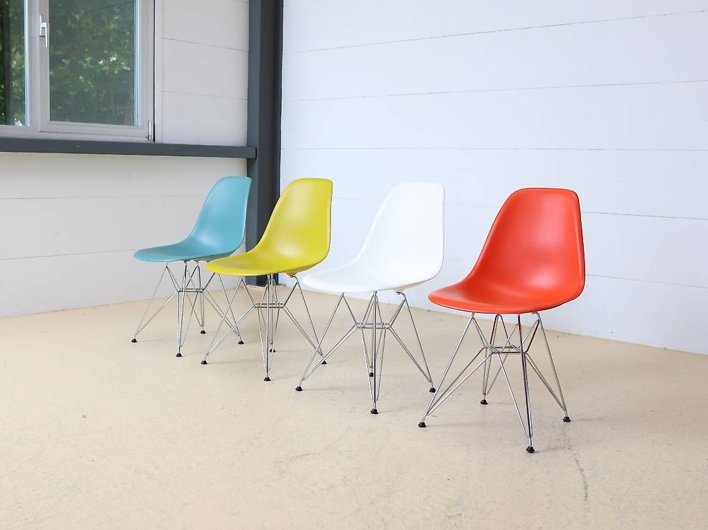 Vitra Sedie: Vitra Eames DSR Stühle | 4er-Set Farbmix – Usato da Meinisberg venduto da atelier_TILIJA 1