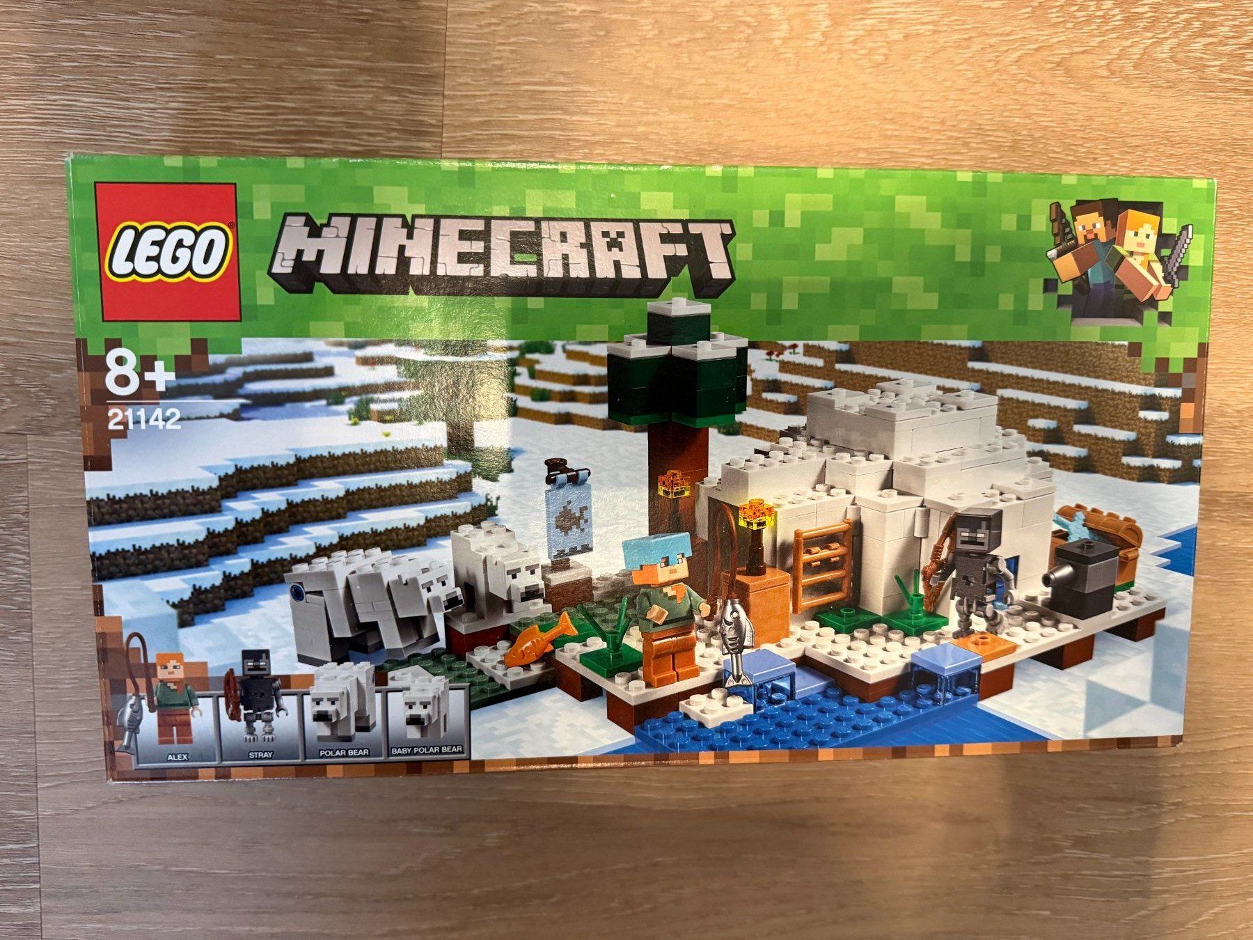 Lego Kit di costruzioni: Lego Minecraft 21142 Eis-Iglu, komplett – Usato da Regensdorf venduto da justtrying