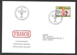 Sonderbrief S. 1426 Festa Federale di Musica Lugano 1991