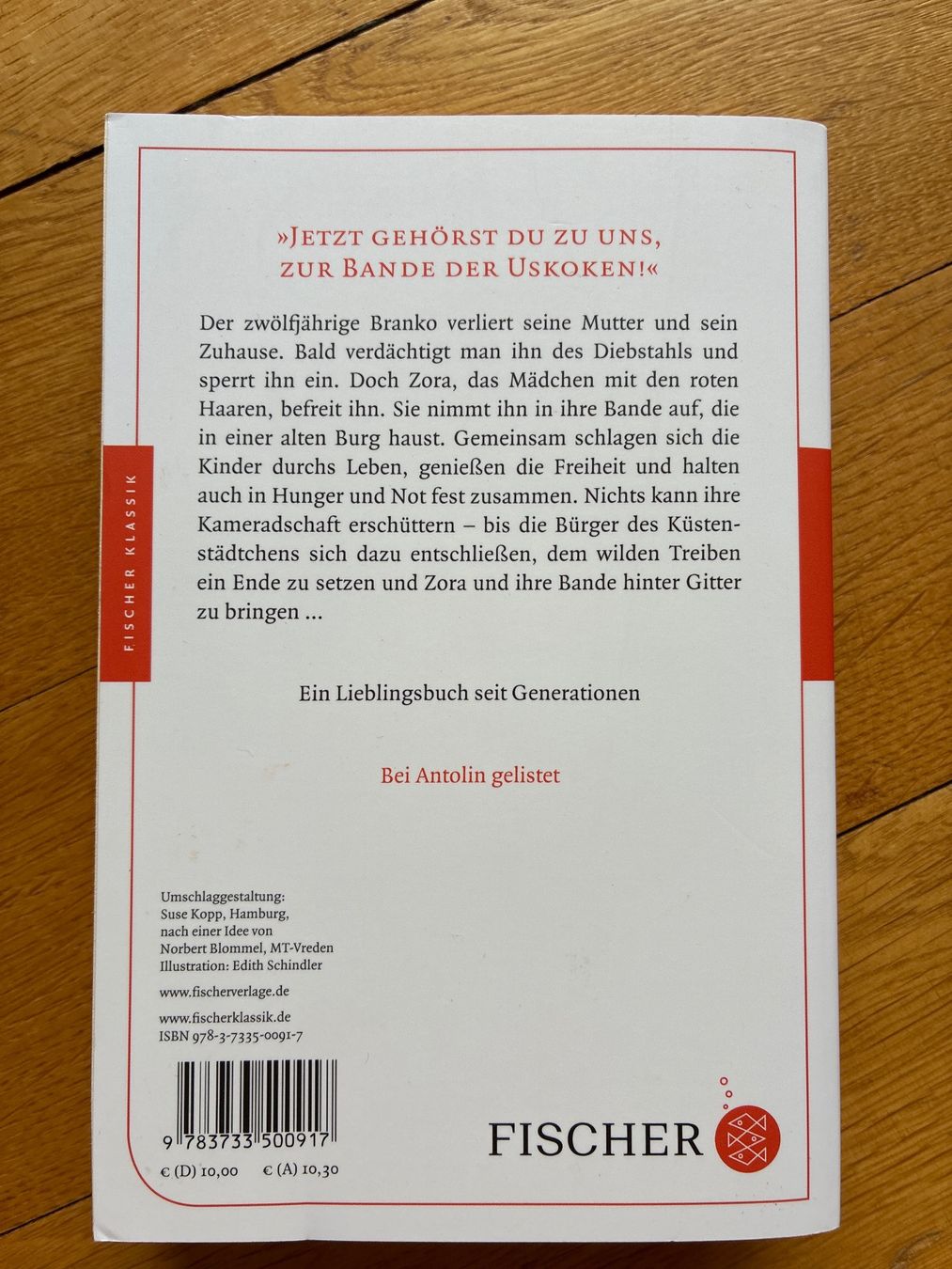Bücher: Die Rote Zora und ihre Bande – Gebraucht aus Zollikon von mythenschloss 1