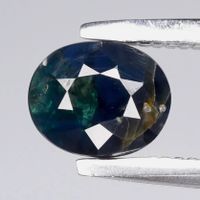 0.56ct Natur Saphir Blau Edelstein aus Madagaskar