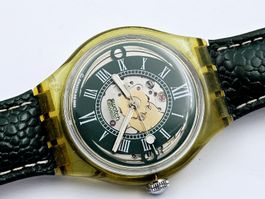 Swatch Automatik ETA 2847 Skelett Unisex Uhr 
