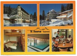 Mehrbild-AK SAANEN Hotel Solsana