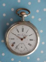 Taschenuhr antik Medaille d'Or 1906 Milan Eisenbahn DOXA Uhr