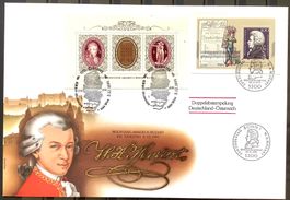 1991 / FDC- - 200 Todestag von  Wolfgang Amadeus Mozart