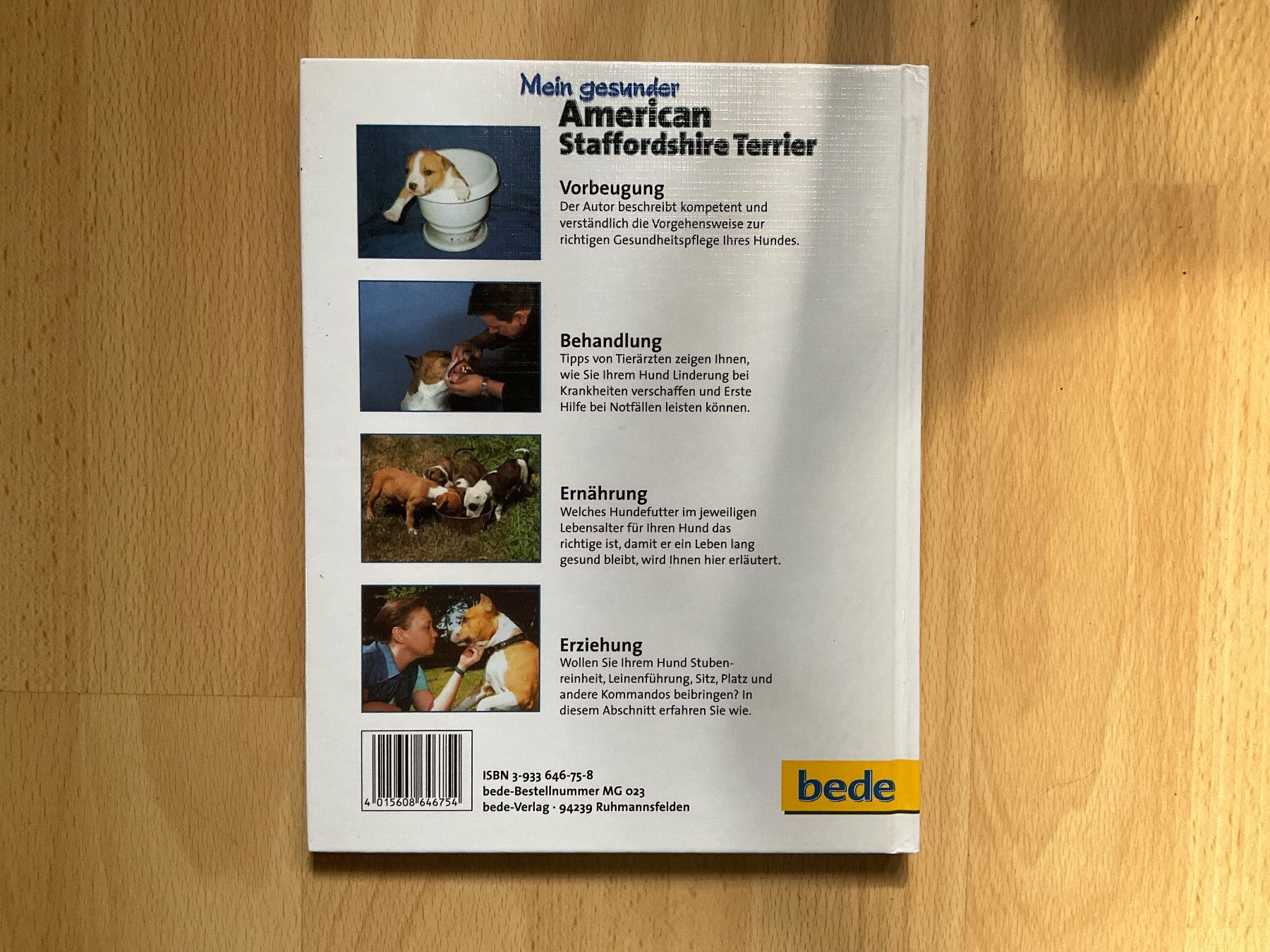 Libri: American Staffordshire Terrier - Buch – Usato da Avenches venduto da Lactobacille 3