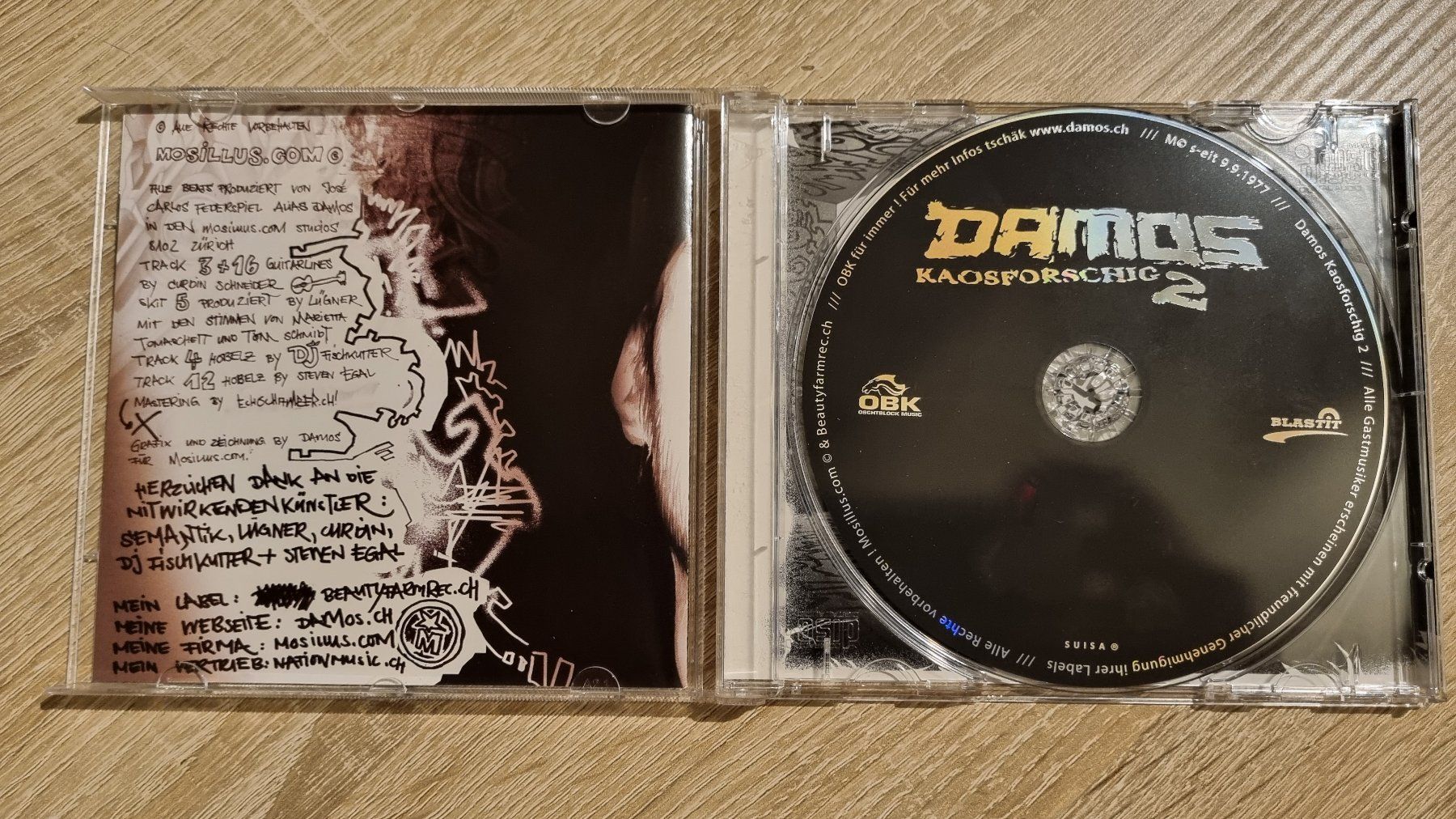 CD: Damos - Kaosforschig 2 – Usato da Hagenbuch ZH venduto da lecterr55 1