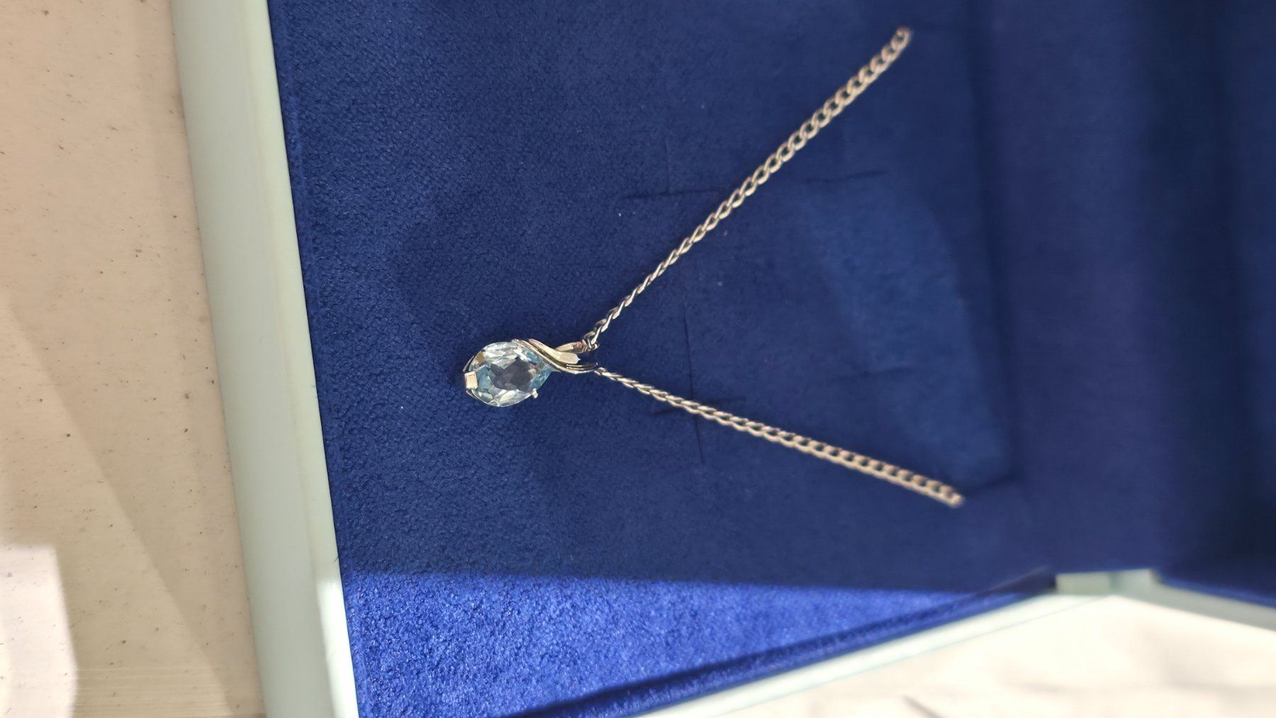 Catenine: Topas und Goldhalskette – Nuovo e nell'imballaggio originale da Hemmental venduto da BlingBling1 4