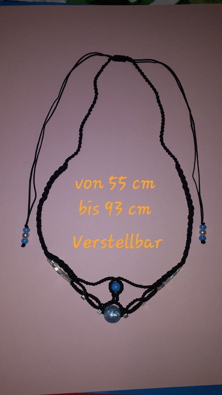 Catenine: Makramee-Kette – Nuovo (secondo la descrizione) da Plagne venduto da Reticulum01 2