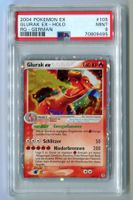 PSA 9 Glurak Ex Feuerrot & Blattgrün Deutsch 105/112