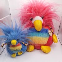 Oiseaux fou fou Ajena années 80 made in France Vintage 
